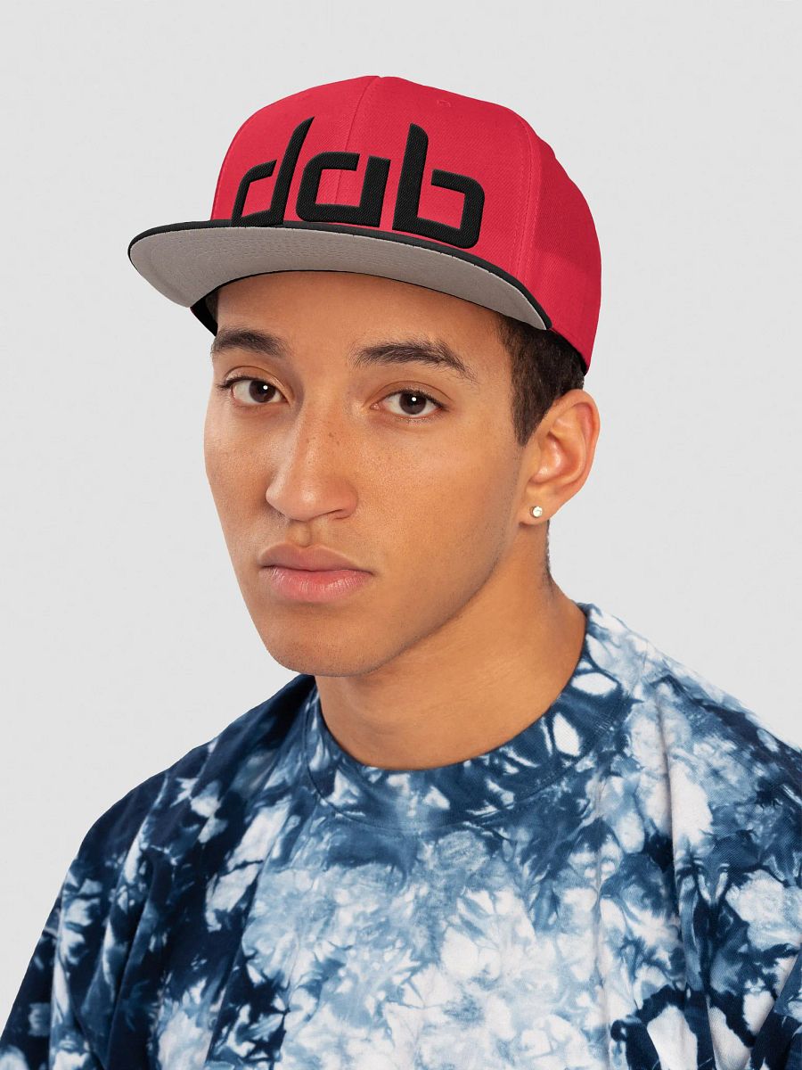 DAB Hat (Red/Black) product image (6)
