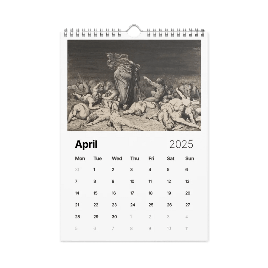 INFERNO 2025 calendar! product image (5)