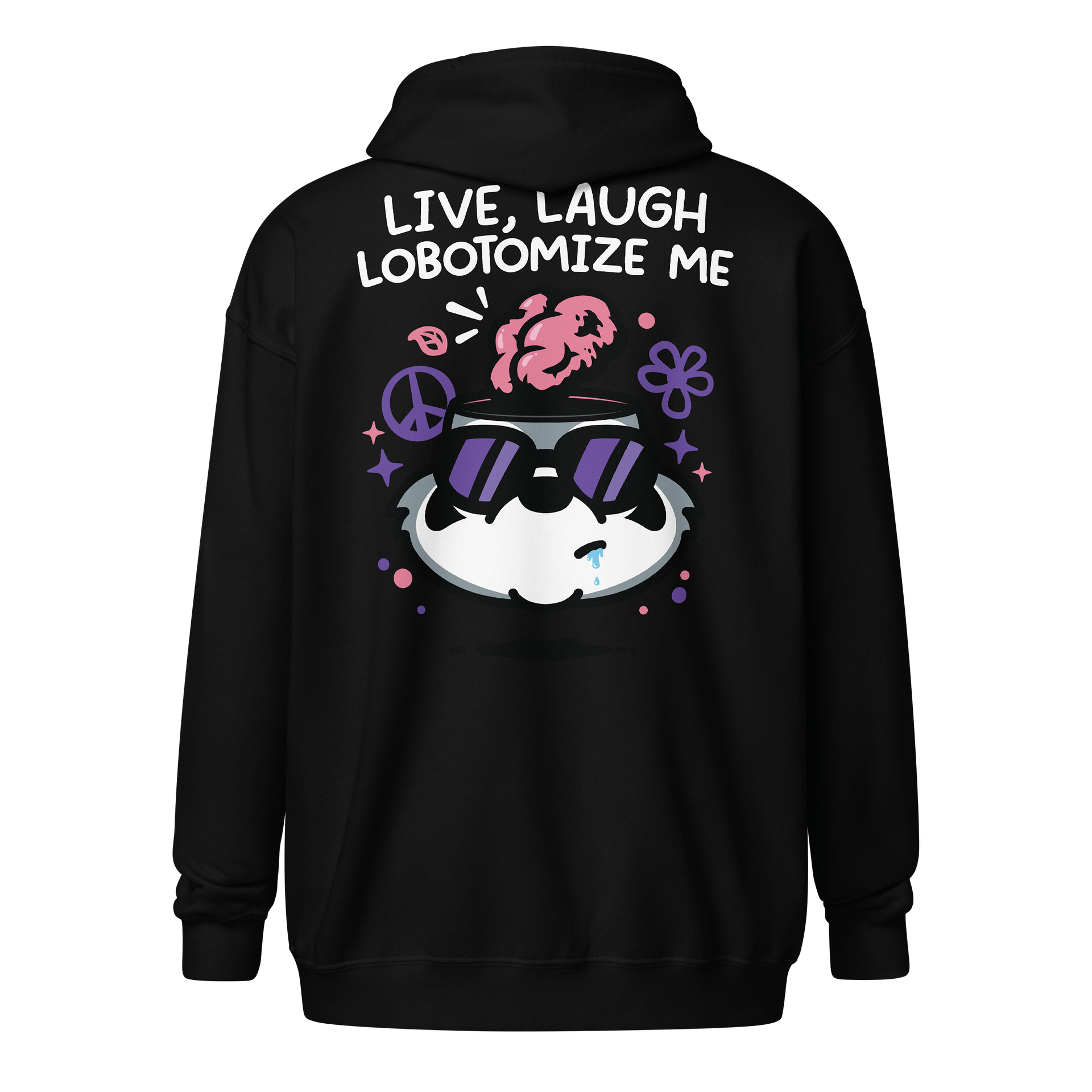 Lower Your Expectations Zipper Hoodie product image (2)