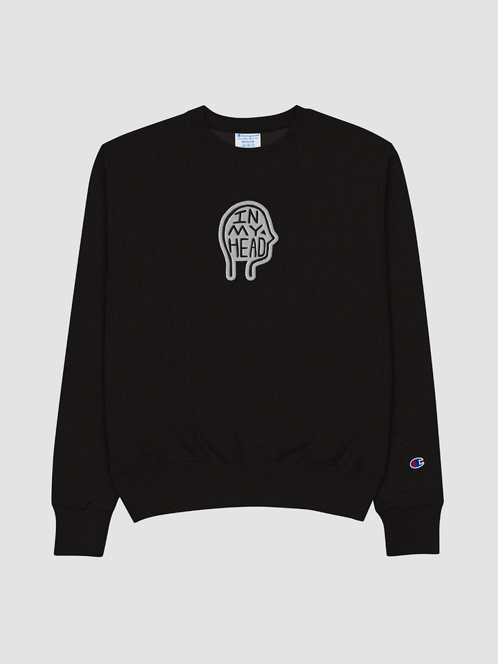 In My Head (bubble design) embroidered Champion Crewneck product image (1)