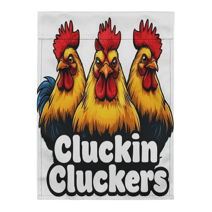 Cluckin' Cluckers Farm Flag product image (2)
