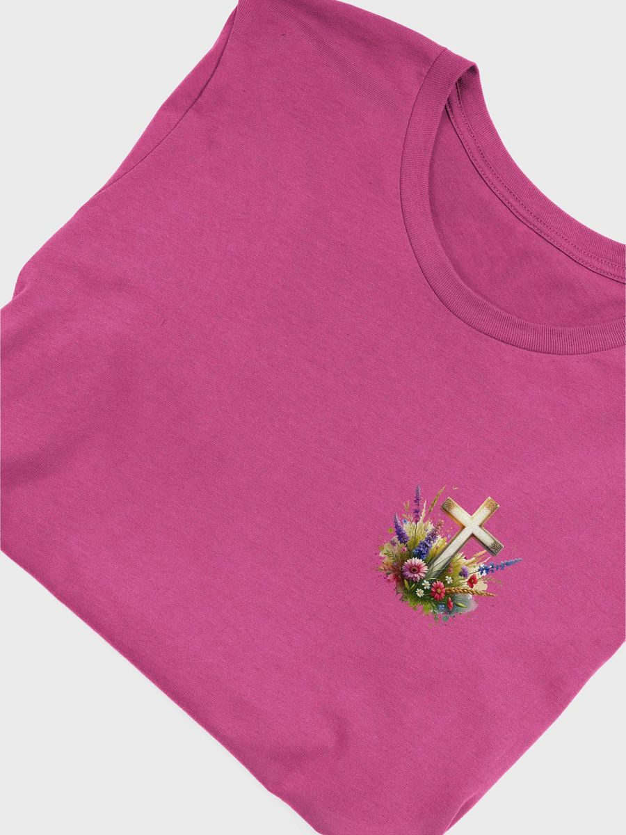 Floral Cross Unisex T-Shirt product image (4)