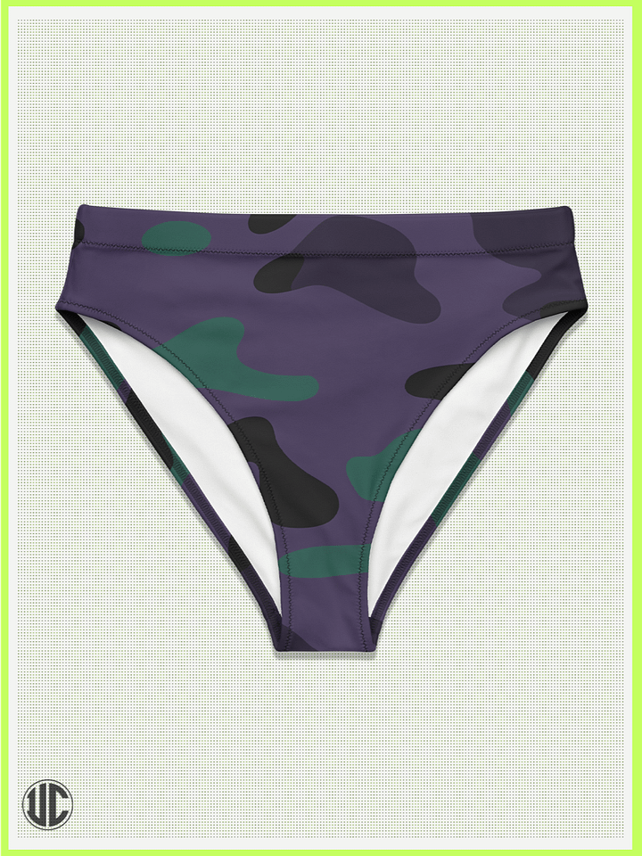 UnkoCon – Midnight Purple Camo Bikini Bottom product image (1)