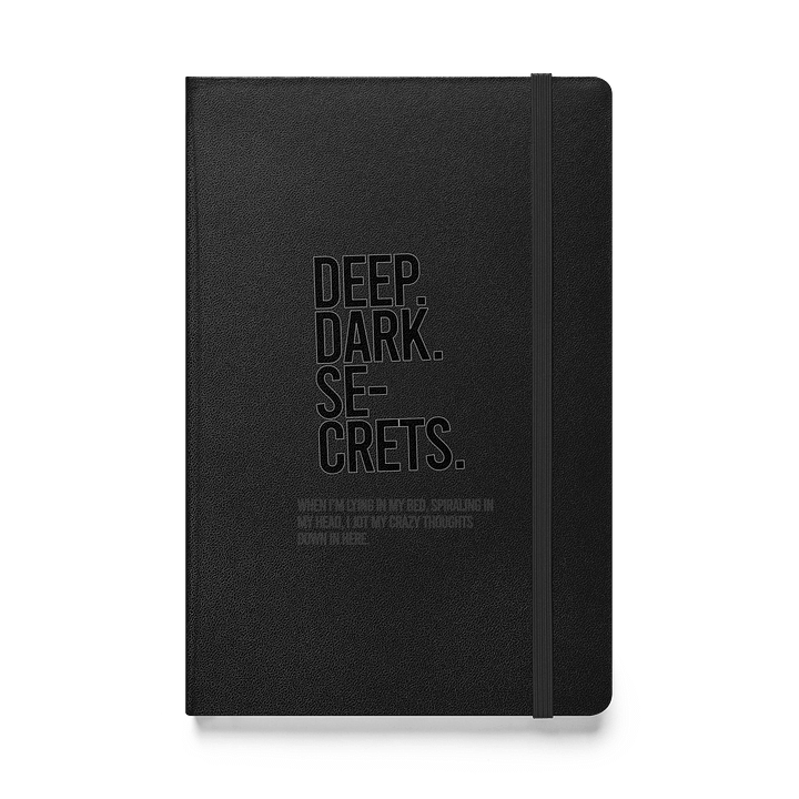 The @nathyn.trees Crazy Thoughts Notebook in Black product image (1)