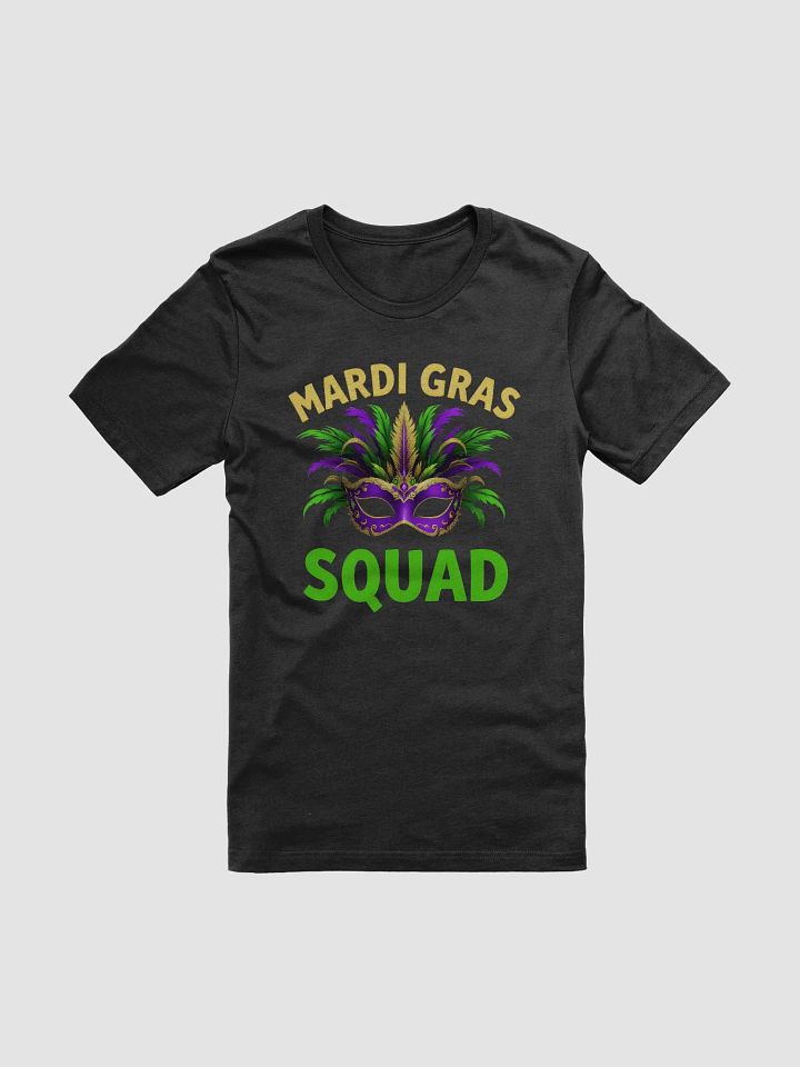 Mardi Gras Squad Mask T-Shirt product image (1)