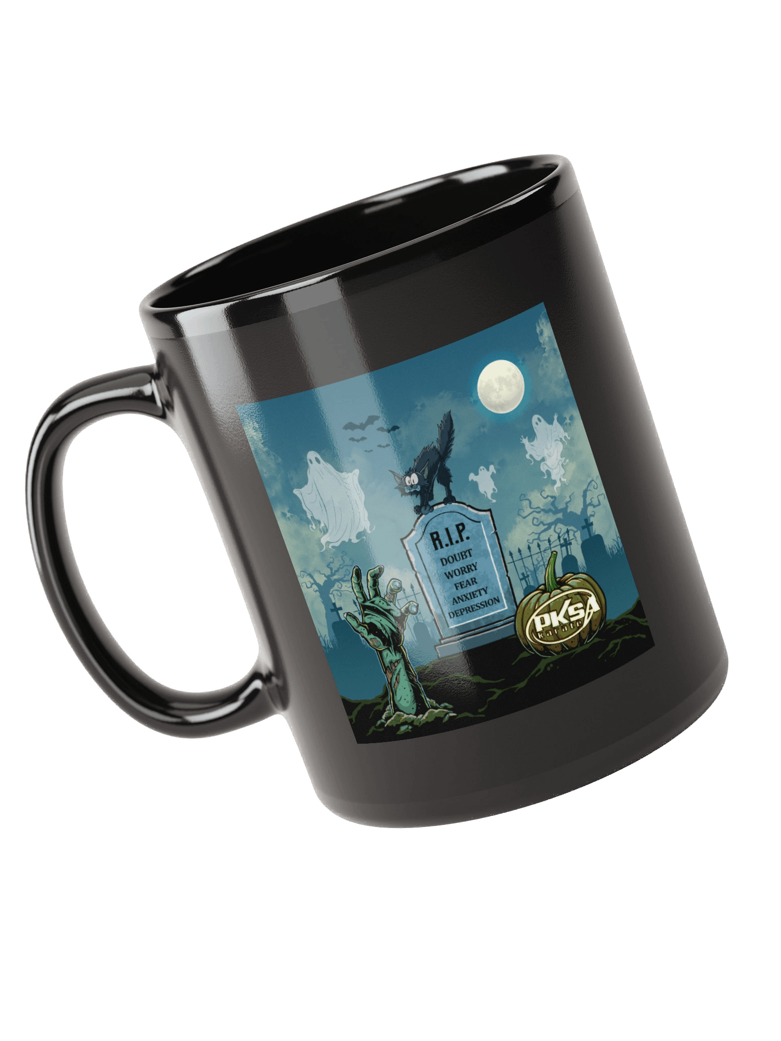 R.I.P. Negativity Black Mug product image (3)