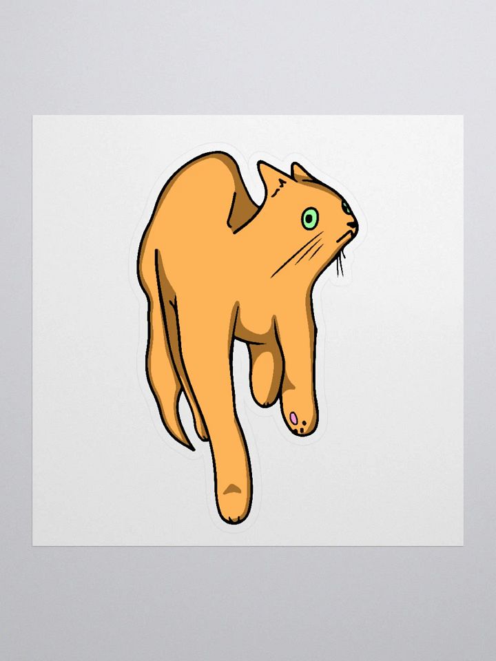 SUS CAT STICKER product image (2)