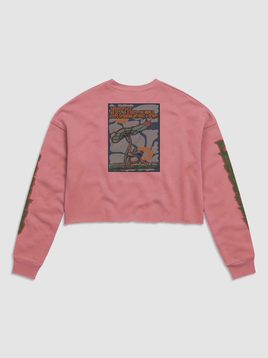 THE FROGSURD Bella+Canvas Women's Fleece Crop Sweatshirt product image (6)