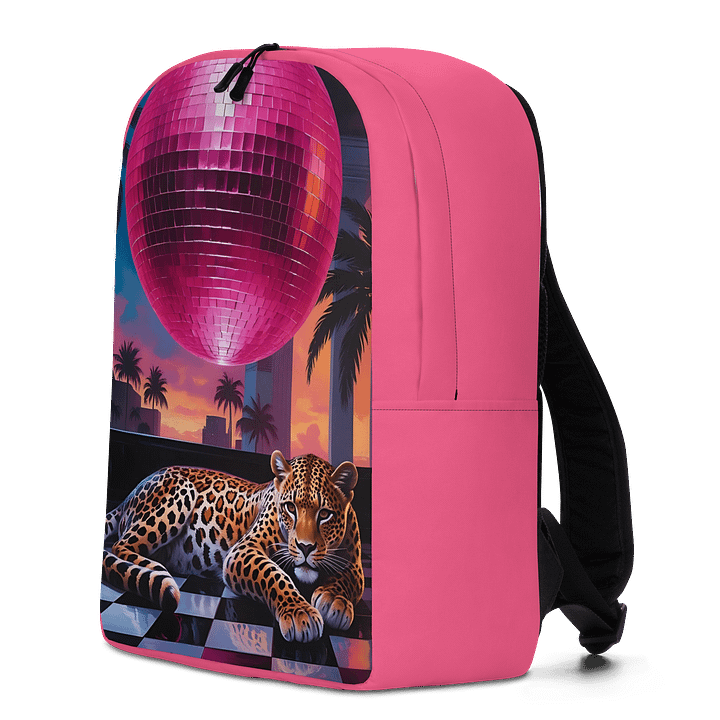 Tropical Disco Leopard All-Over Backpack product image (2)