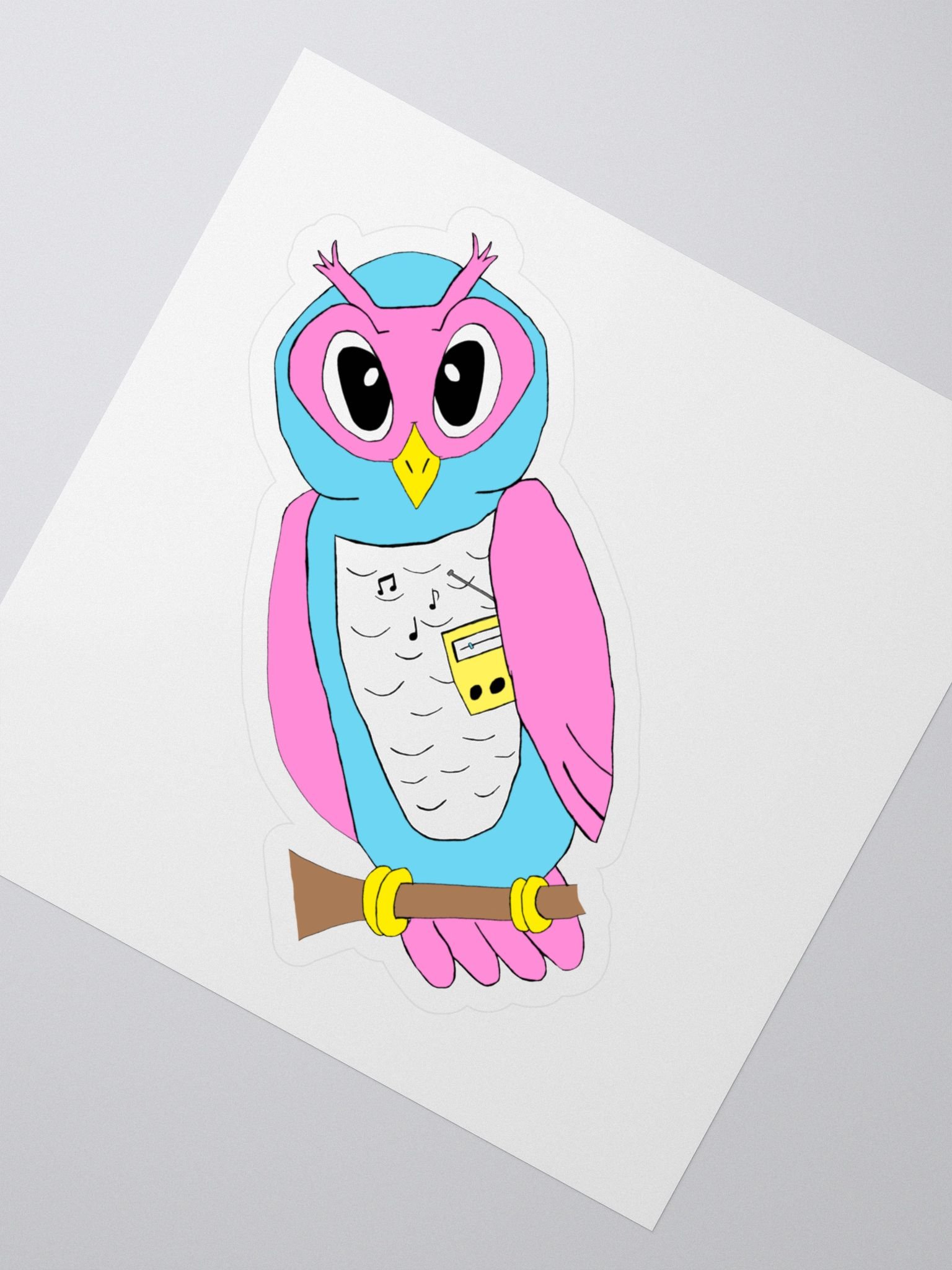 Reclaim the Owl Chill sticker product image (2)