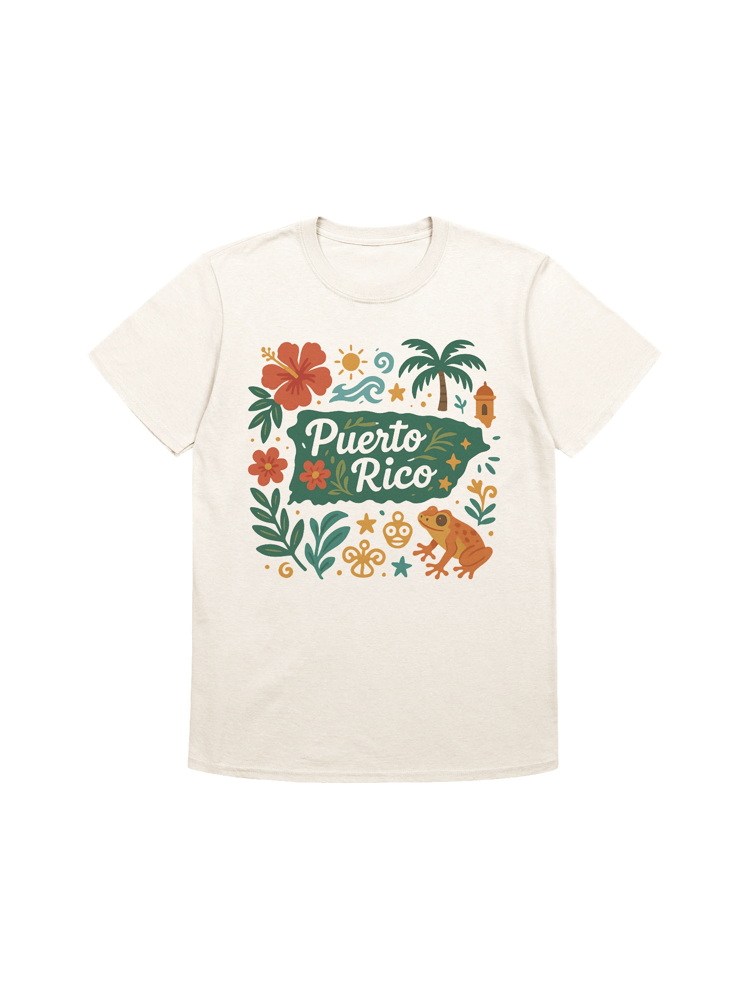 Puerto Rico Colorido T-Shirt product image (1)