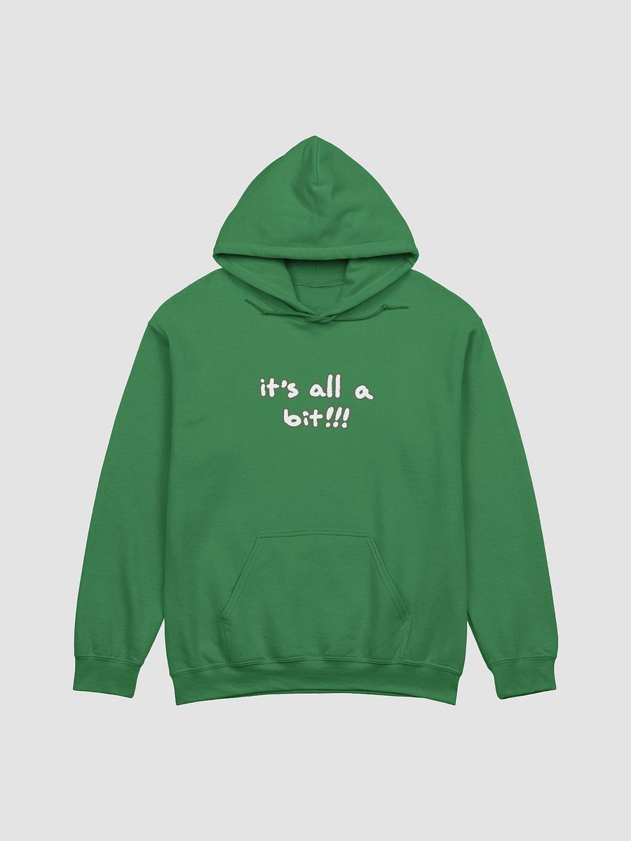 “It’s all a bit!!!” (lined design, #527453) classic hoodie product image (38)