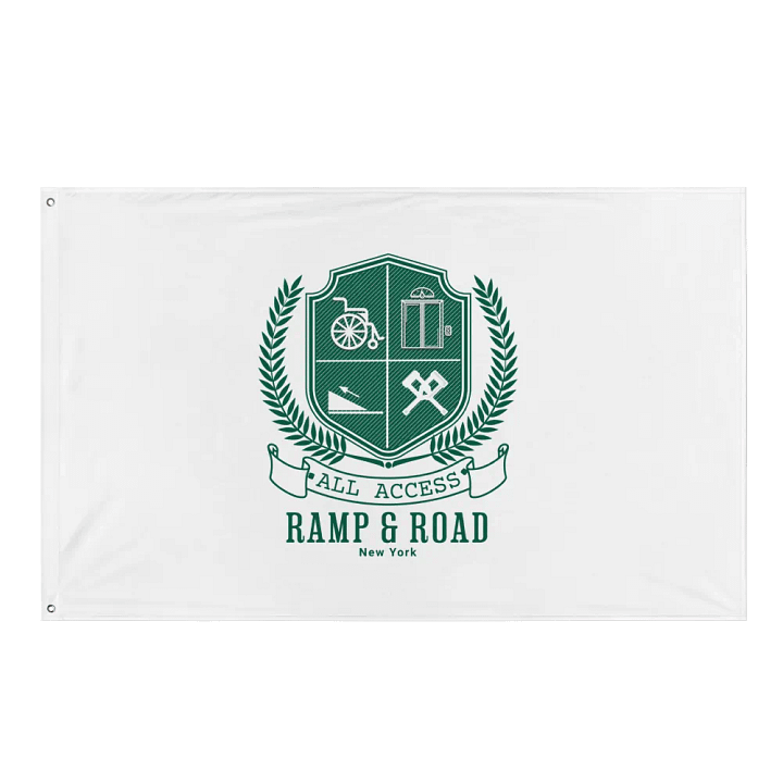 Ramp and Road All-Over Flag product image (1)