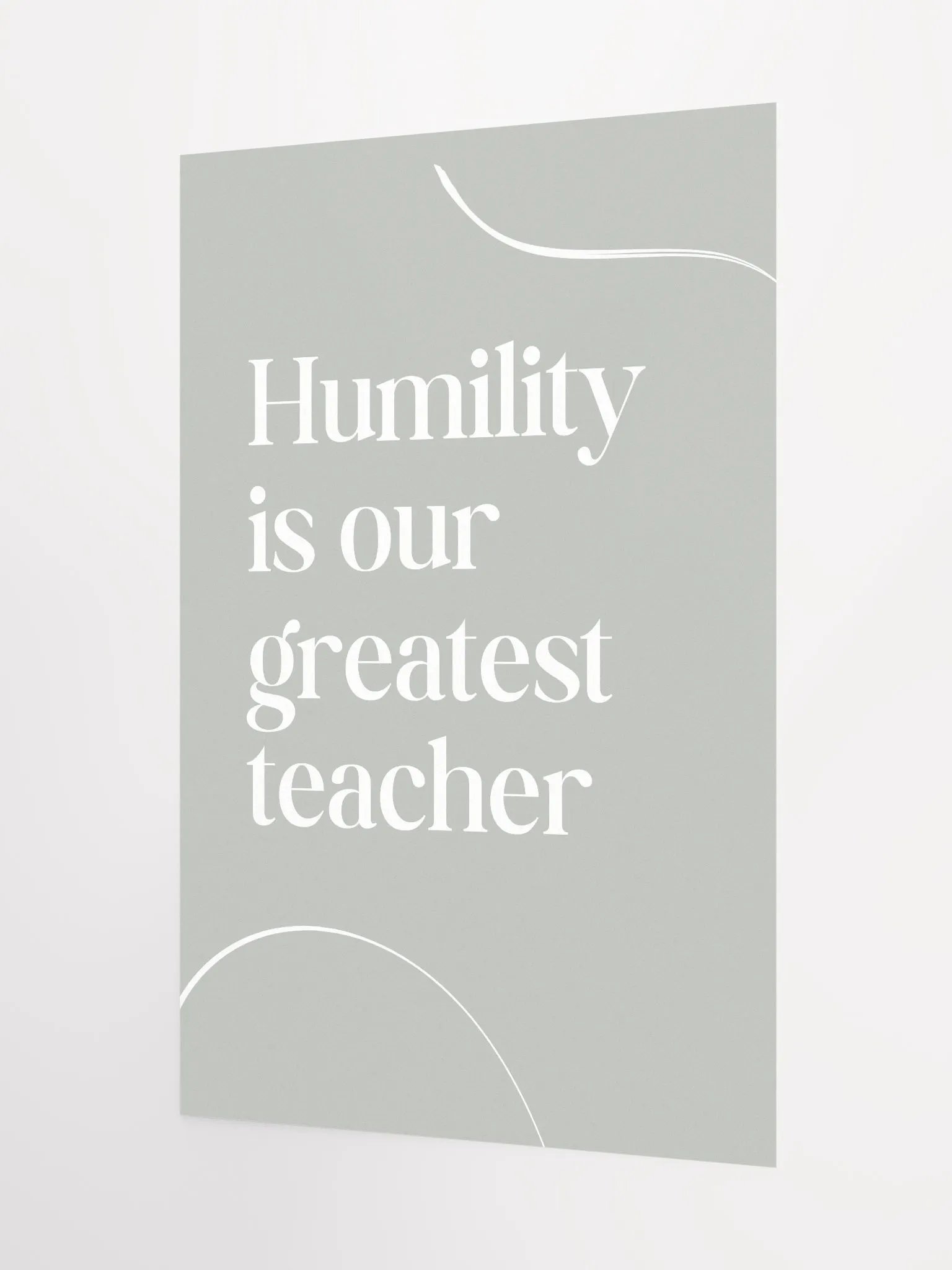 Humility Teacher Poster product image (8)