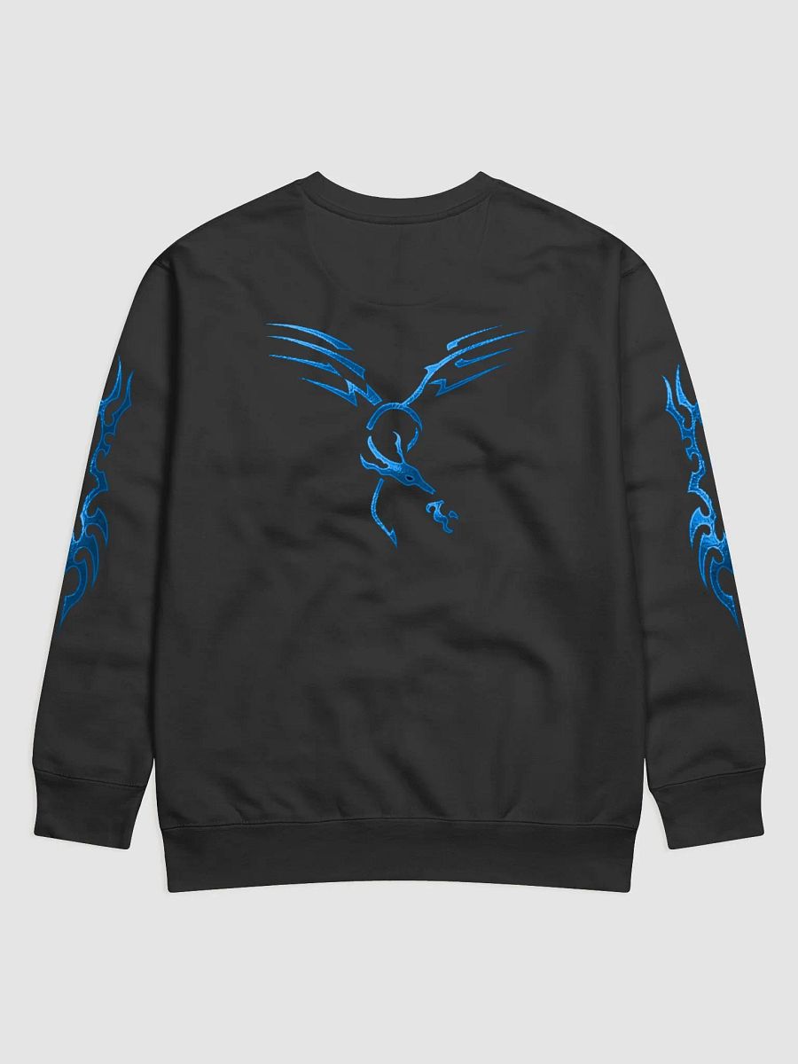 Blue Tribal Dragon Sweatshirt product image (2)