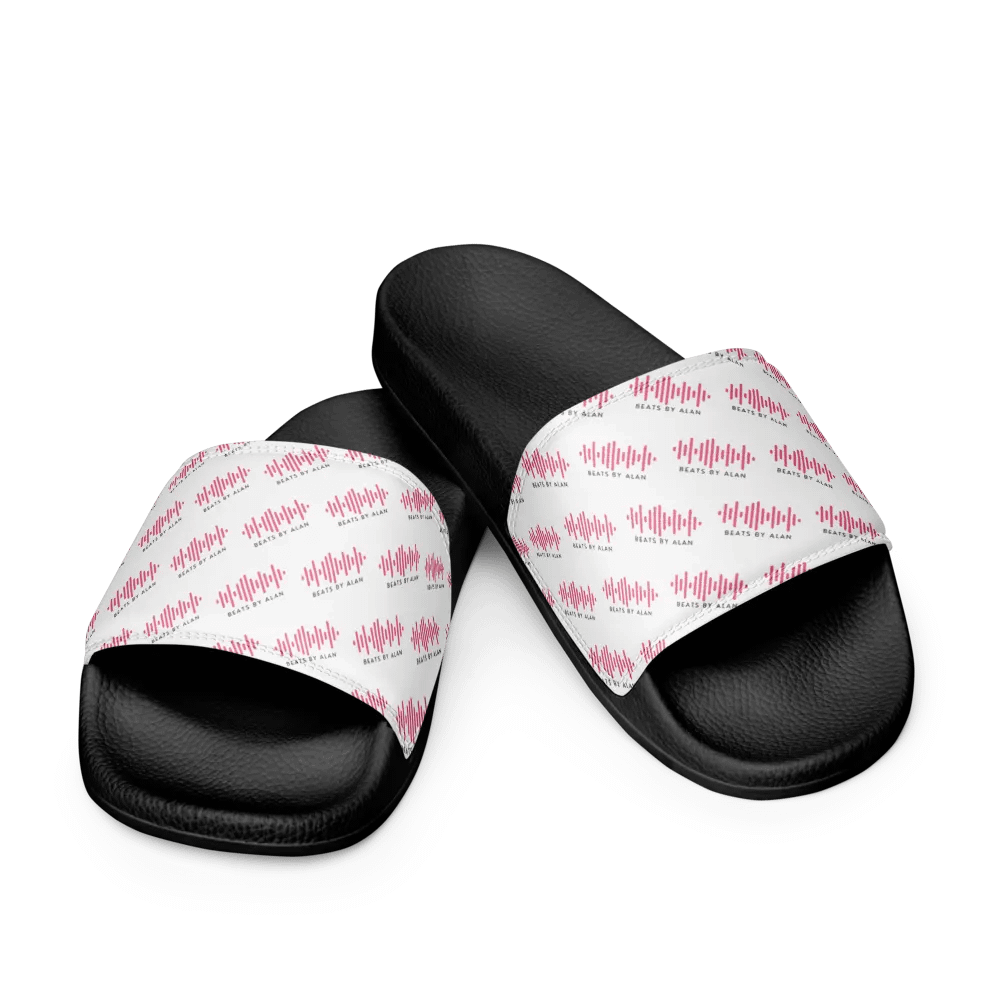 Diagonal Text Pattern Slides for Men by Beats By Alan product image (9)