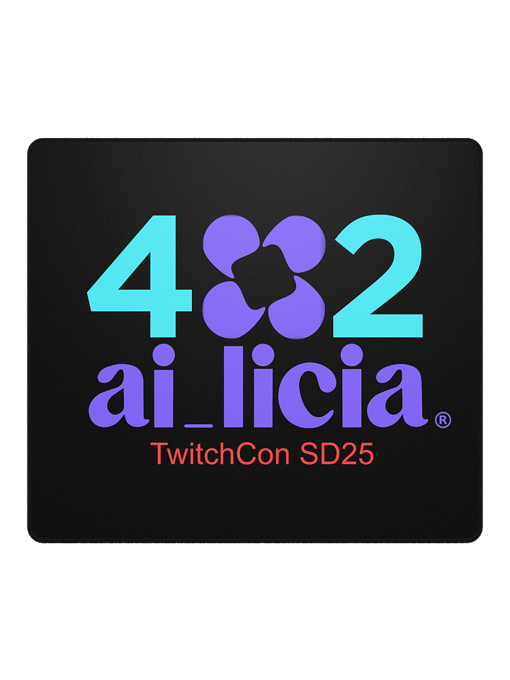 Mouse Pad 402 x ai_licia - TwicthCon SD 2025 product image (2)