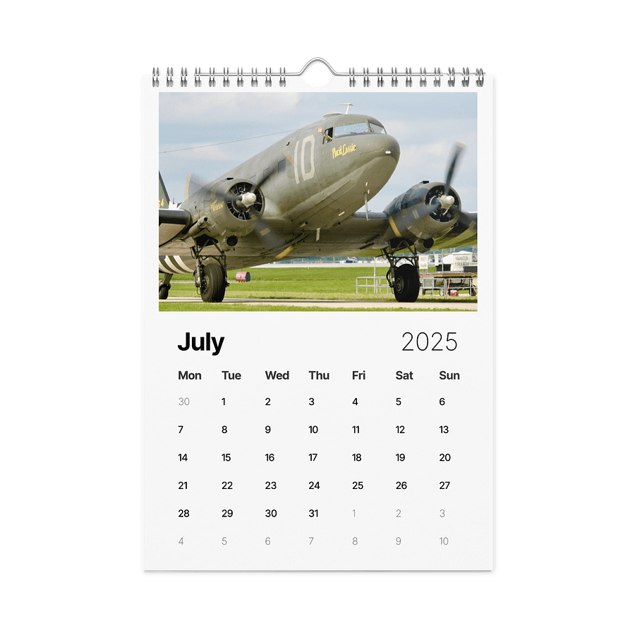 2025 Aviation Photography Calendar product image (8)