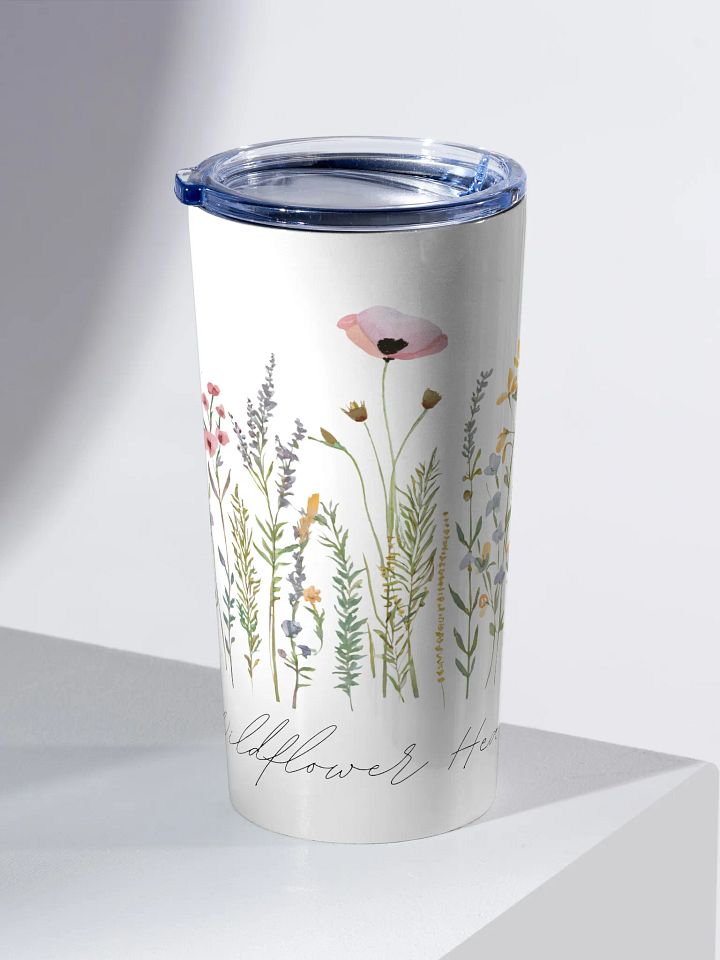 Wildflower Heart 20oz Stainless Steel Tumbler product image (2)