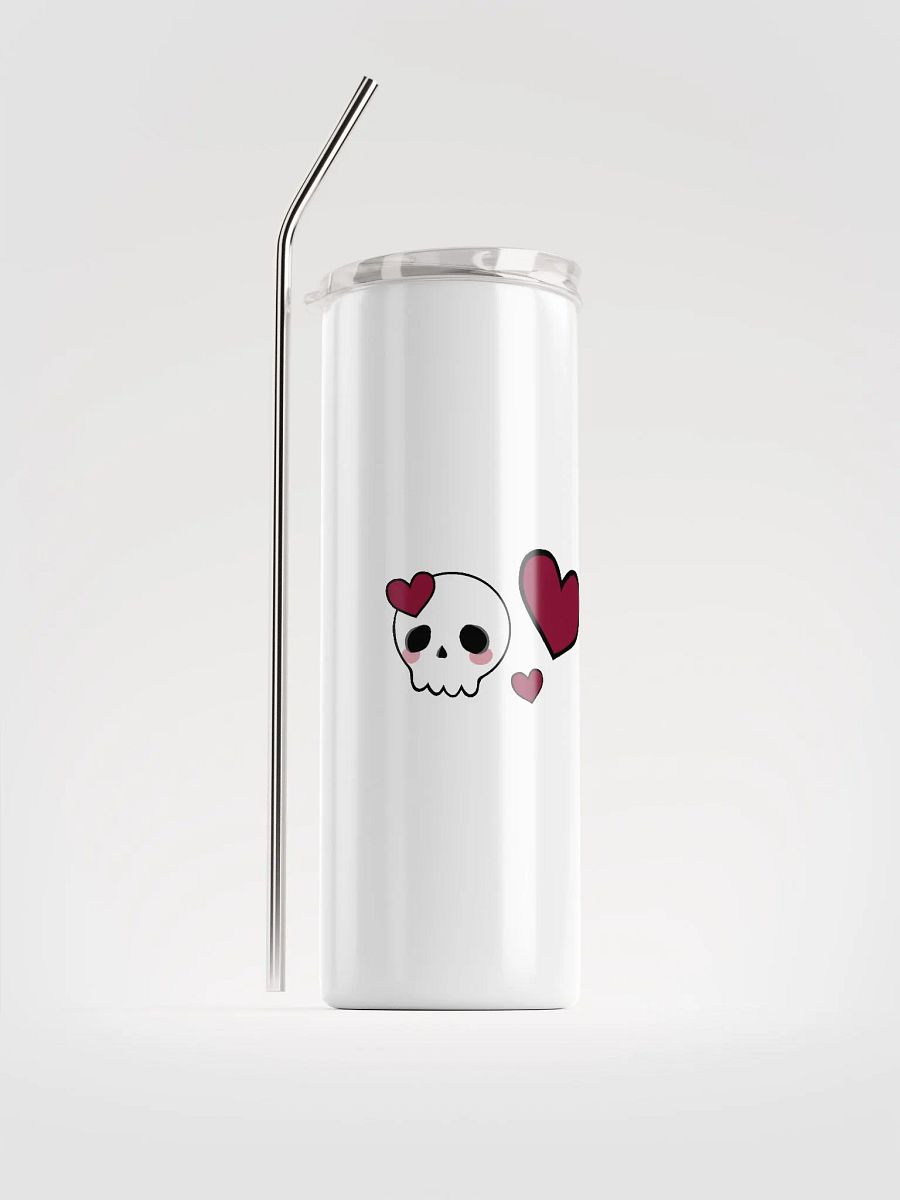 Skull Heart Tumbler product image (1)
