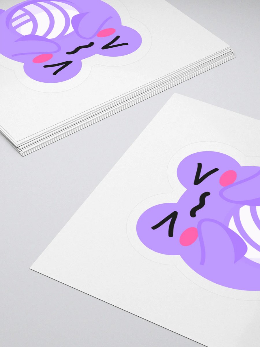 Frogging Ribbot - Cut Sticker product image (4)