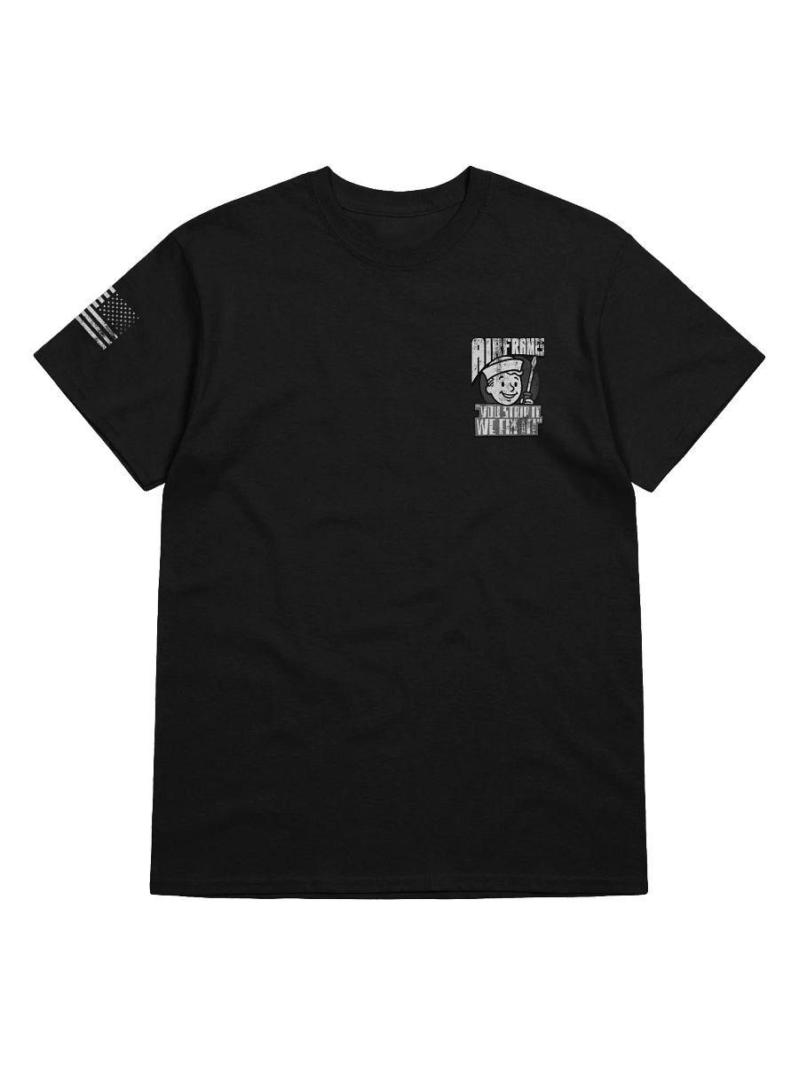 "AIRFRAMES: Strip it" Vintage Work Shirt product image (6)
