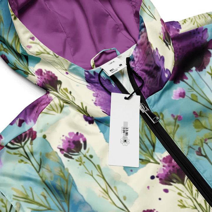 Violet Adventure All-Over Print Windbreaker product image (2)