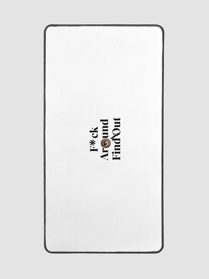 Eye-Catching Desk Mat: F*ck Around Find Out product image (2)