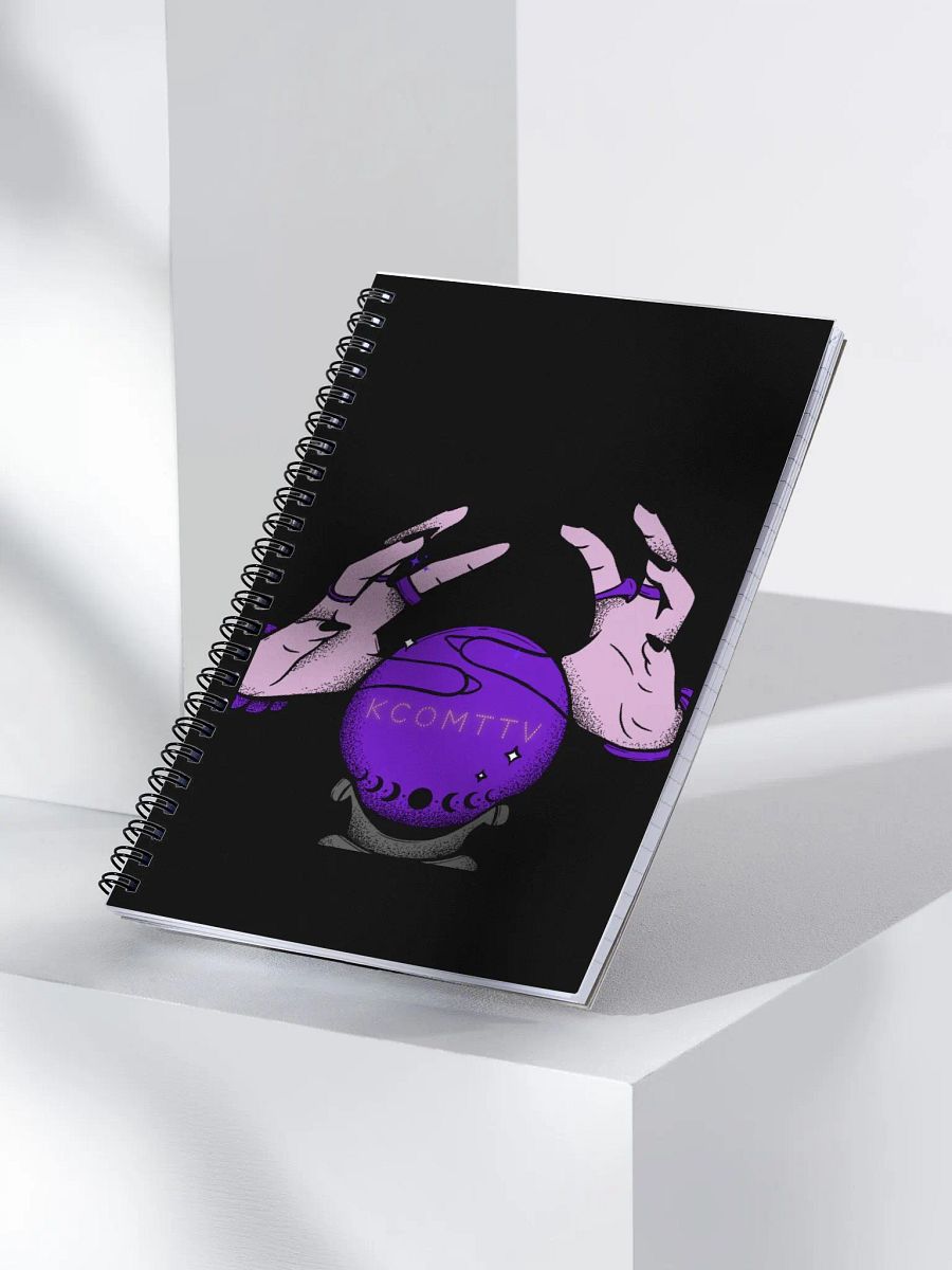 Kcom Black Notebook (no lines btw, yeah idk why either) product image (3)
