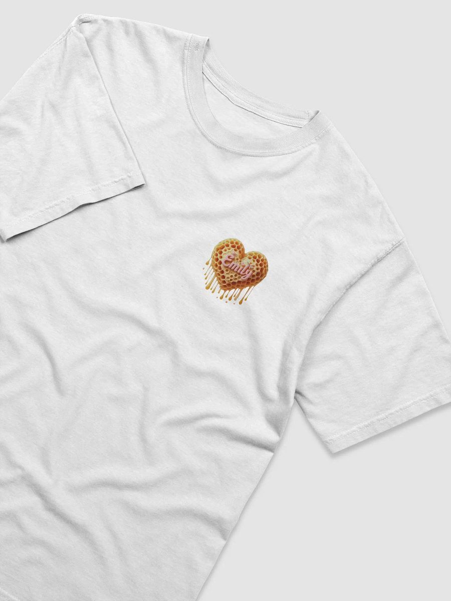 HOT BOX FAM KILLA EMILY DRIPPING HEART WITH LIGHT PINK LETTERS TEE product image (3)