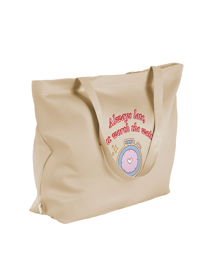 Fashionably Late - Organic Mood Tote bag | Vixelle product image (2)