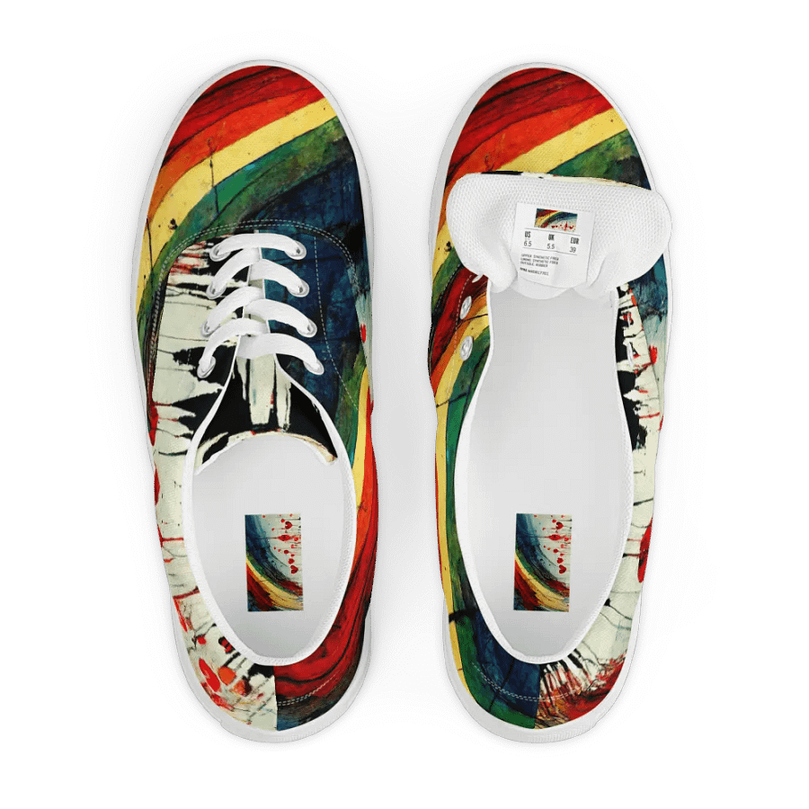 Vivid Arc Men's Canvas Shoes product image (6)