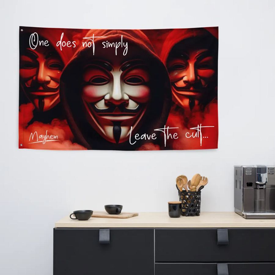 One Does Not Simply Leave The Cult Flag product image (6)