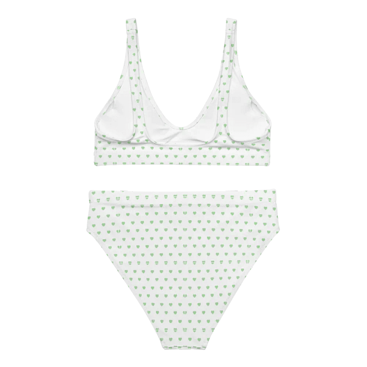 Pastel Heart Seamless Pattern High Waisted Bikini - V7 product image (2)