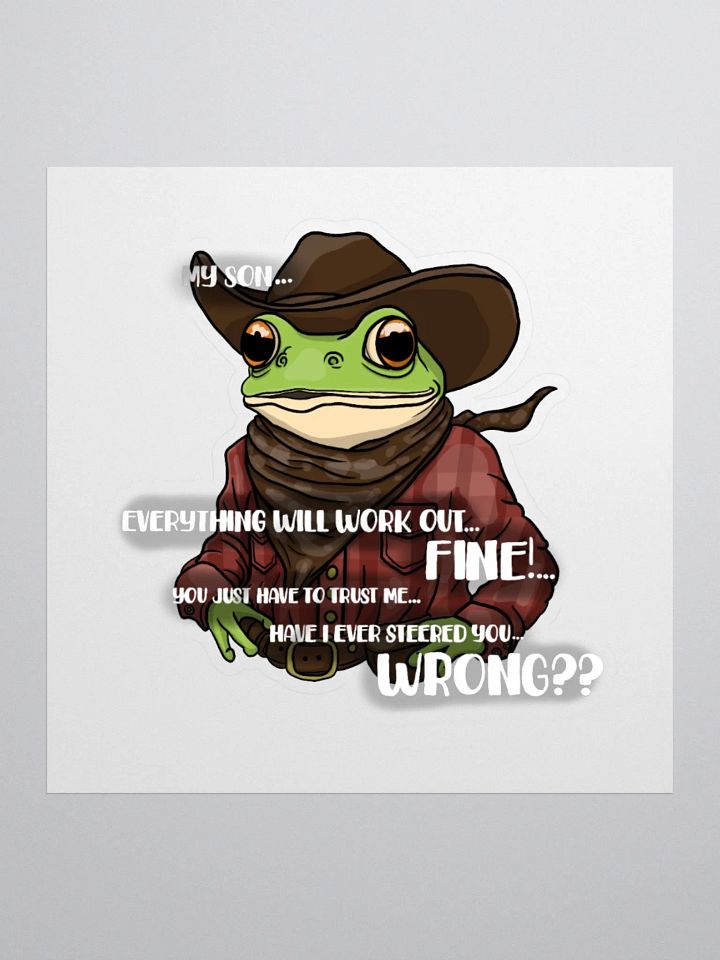 I'm a Cowboy Sticker product image (3)