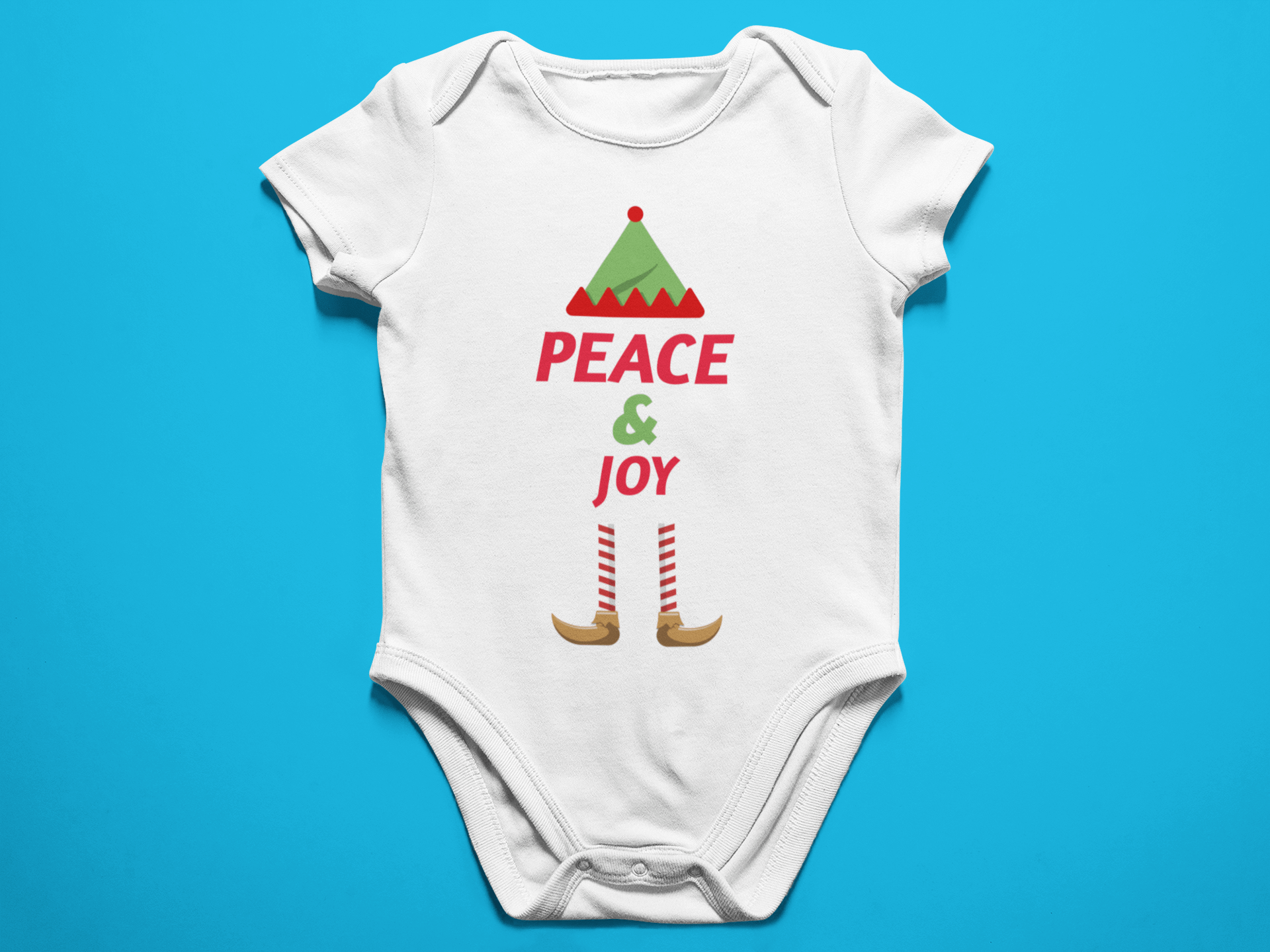 Peace & Joy - Baby Bodysuit Onesies for Boys and Girls product image (1)