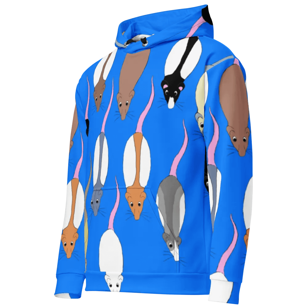 Rat Pack (blue) hoody product image (9)