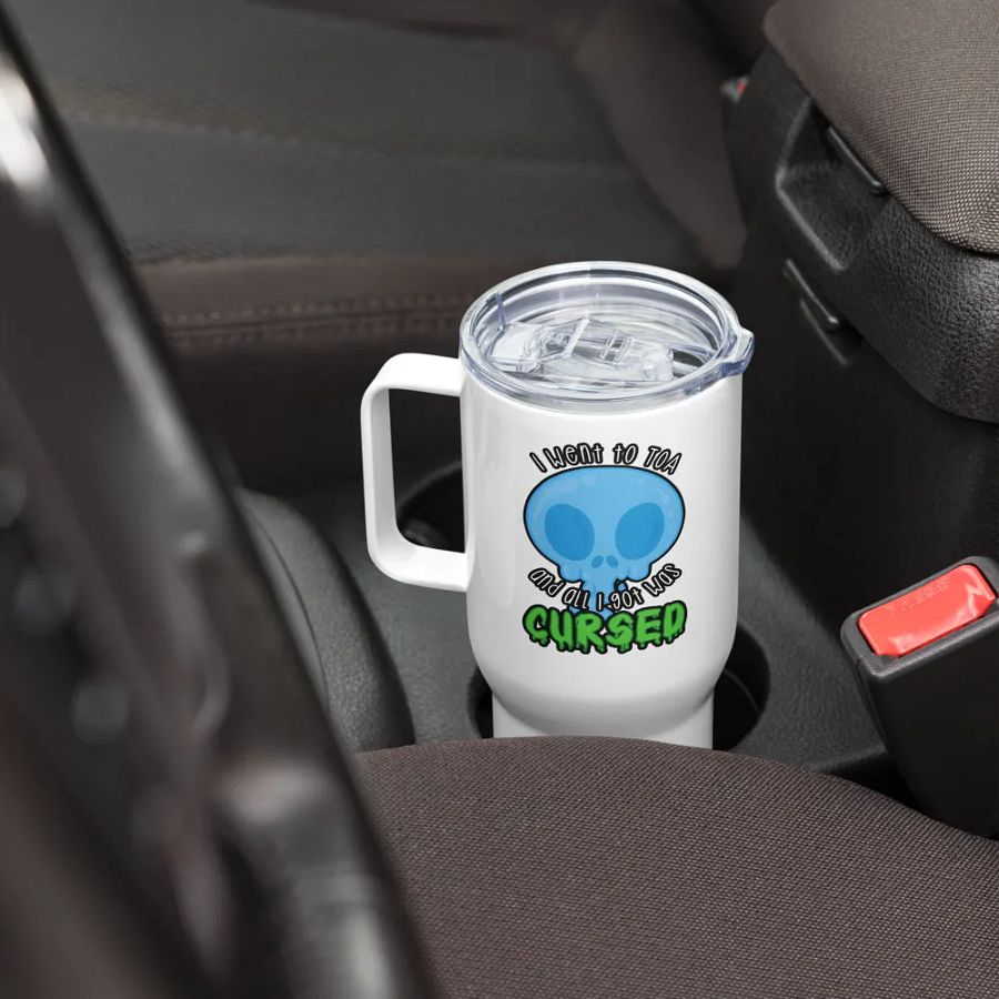 All I Got Was Cursed - Mage - Travel Mug w/Handle product image (8)
