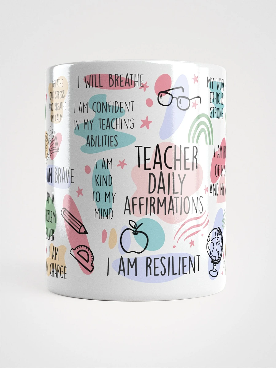 Teacher Daily Affirmations Mug, 11 oz. product image (3)