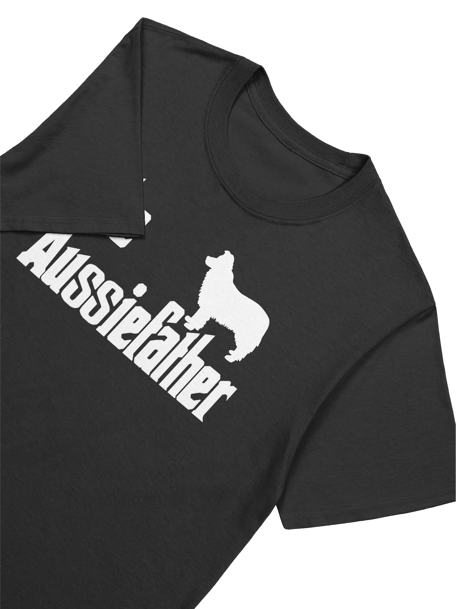 The Aussiefather Australian Shepherd Dog Father Dad Funny Cute Humor T-Shirt product image (3)