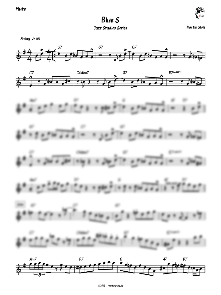 Blue S - Flute product image (2)