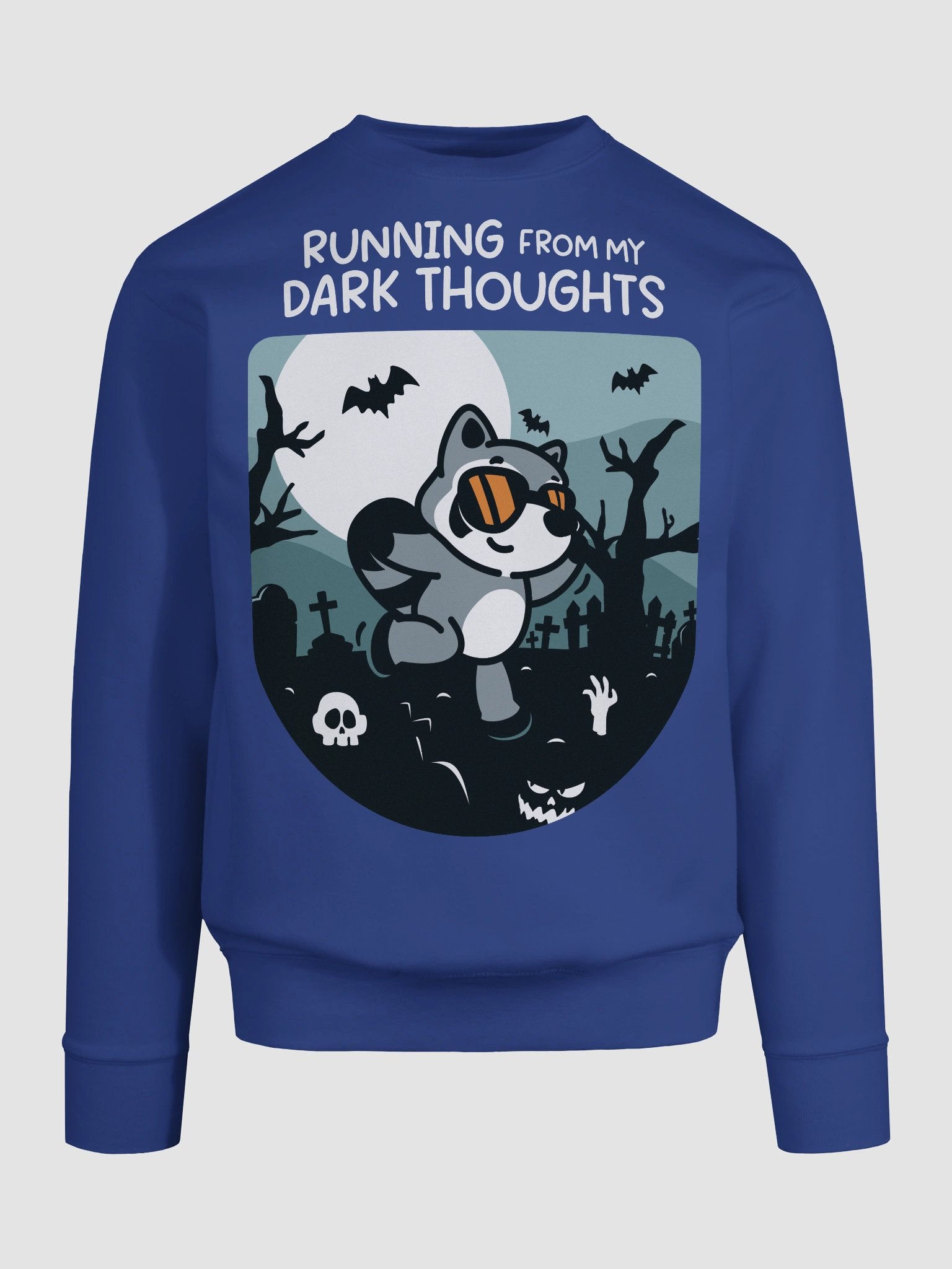 Running From My Dark Thoughts Pullover product image (95)