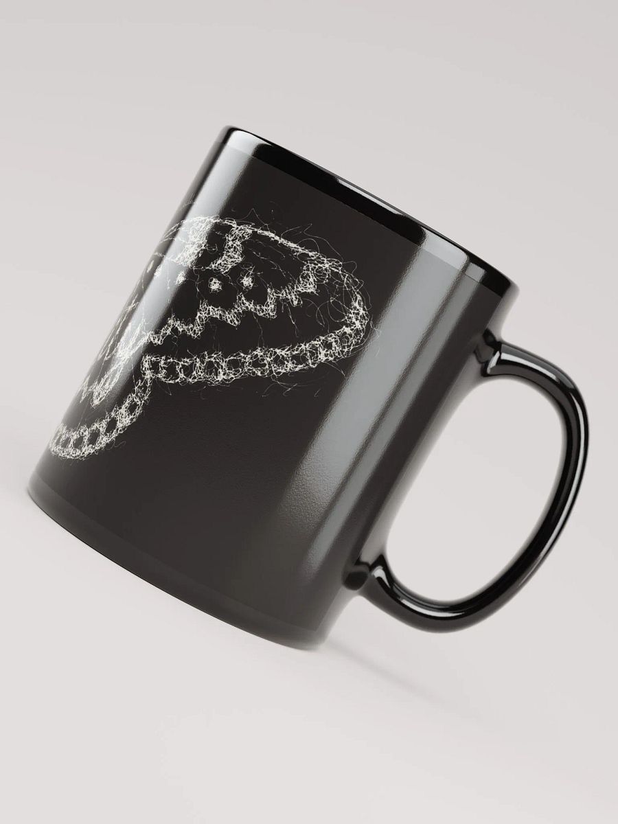 Reality Moth Black Mug product image (3)