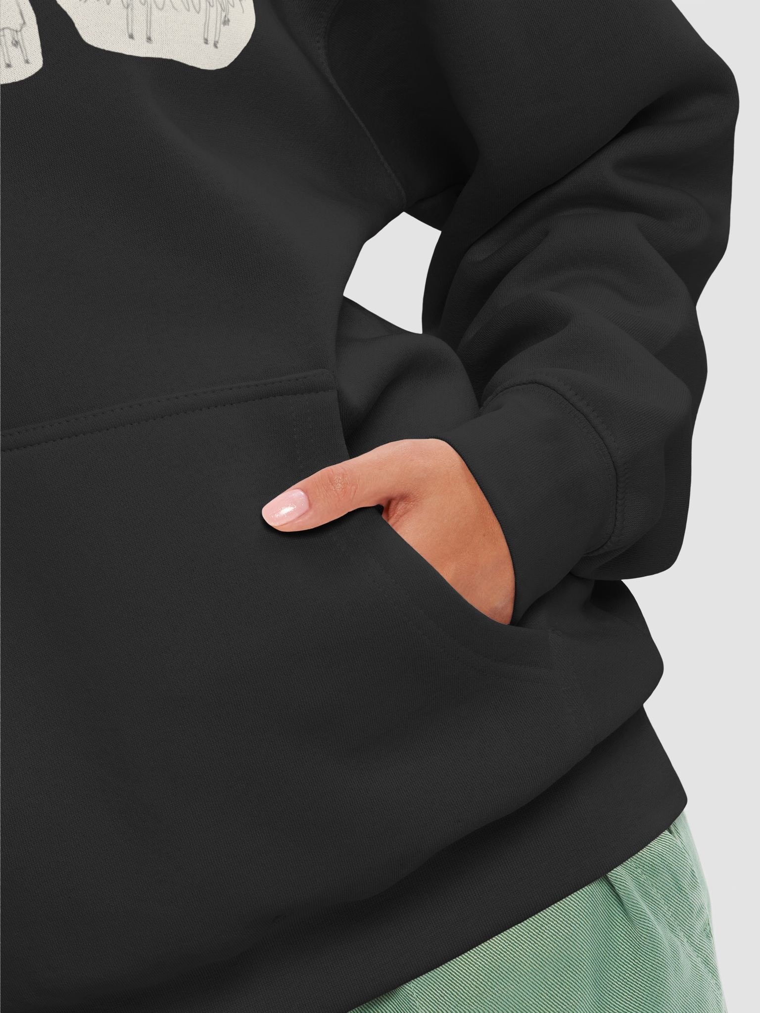 Holiday Giraffes Hoodie product image (8)