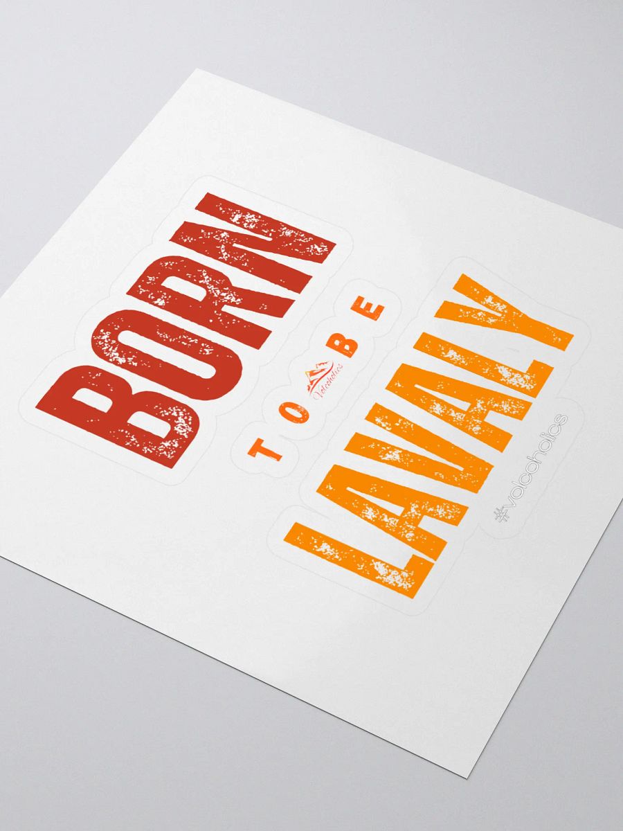 Volcanic Vibe Kiss Cut Stickers product image (3)