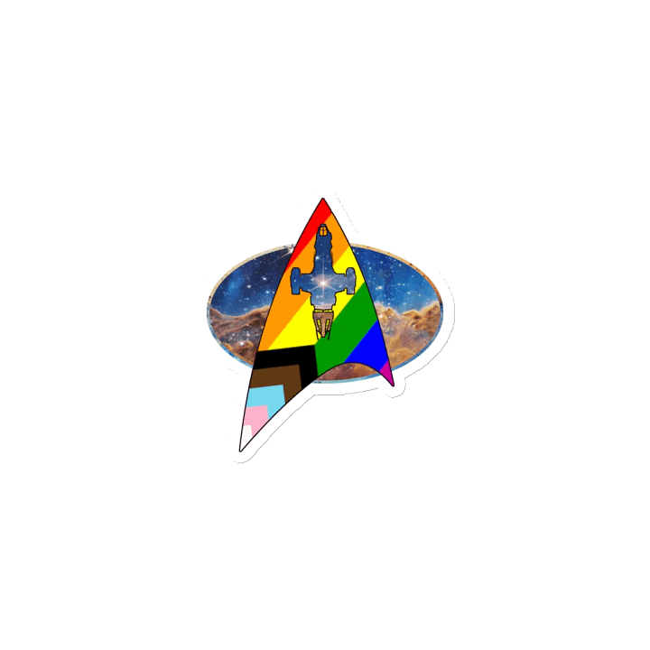 Cosmic Prism Die-Cut Magnets product image (1)