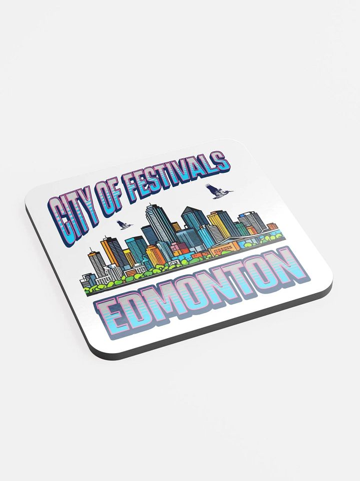 City Of Festivals Edmonton Cityscape Coasters product image (2)