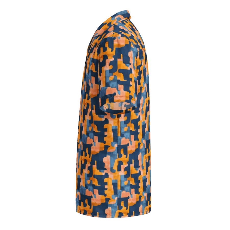 Flowing Shapes | Unisex Hawaiian Shirt product image (7)