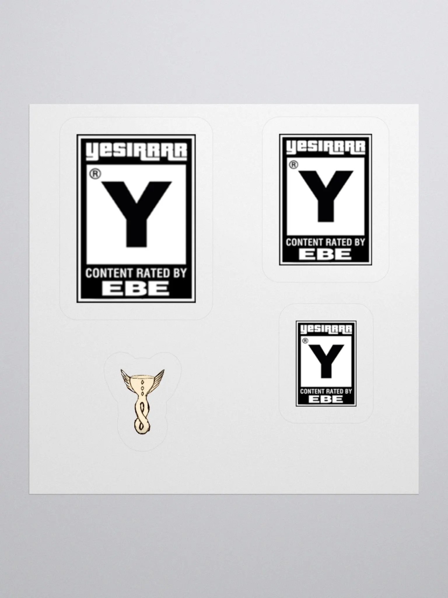Rated Y Stickers product image (1)
