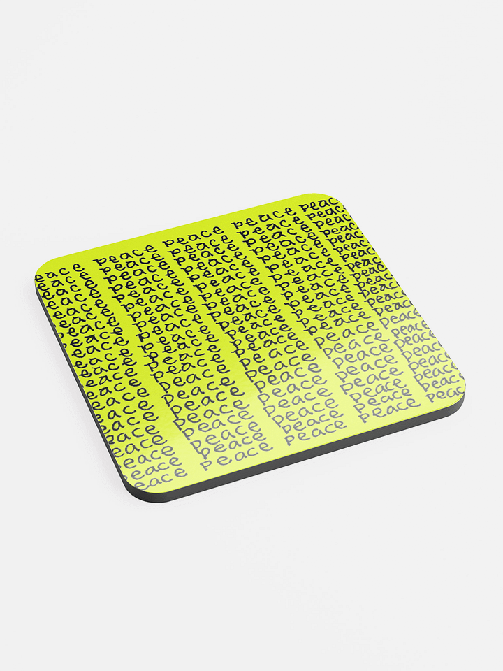 Peace 2 Coaster (Yellow) product image (2)
